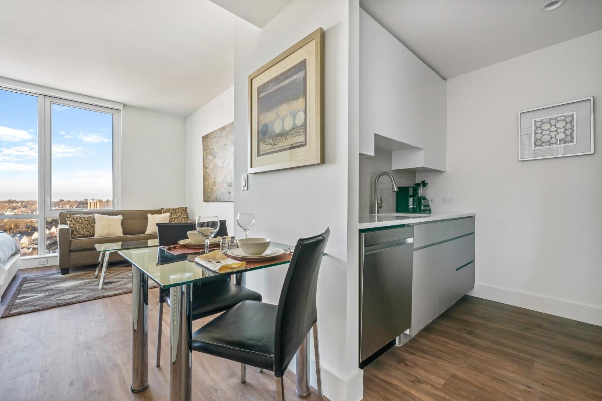 Global Luxury Suites Downtown Уайт Плейнс Стая снимка