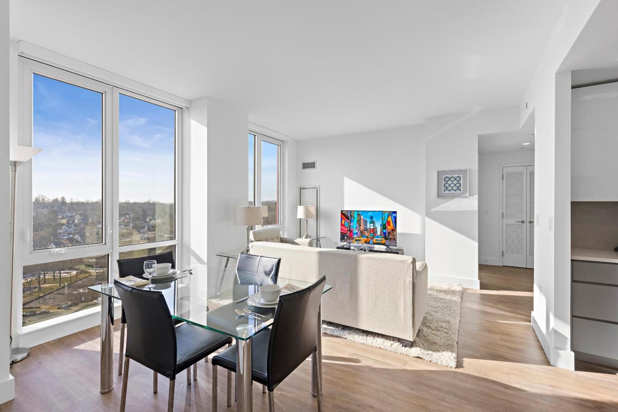 Global Luxury Suites Downtown Уайт Плейнс Стая снимка